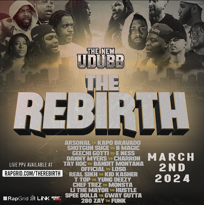 Rap Battle League Event | The New UDubb Presents: The ReBirth VOD 
